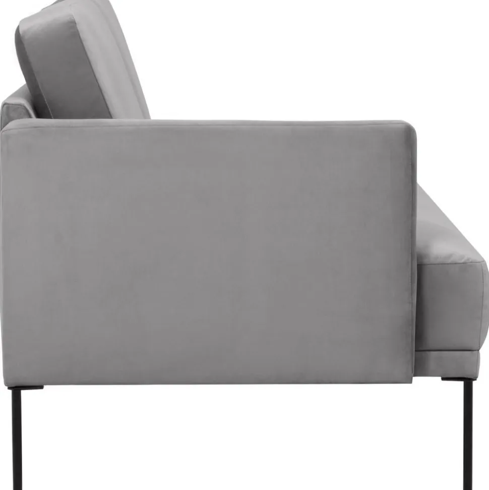 Chaise Longue In Velluto Fluente