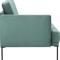 Chaise Longue In Velluto Fluente