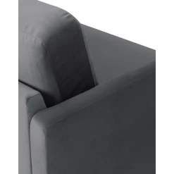 Chaise Longue In Velluto Fluente