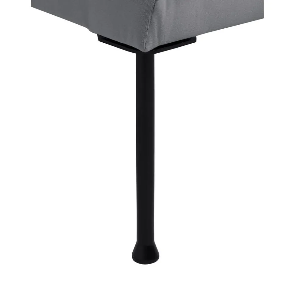 Chaise Longue In Velluto Fluente