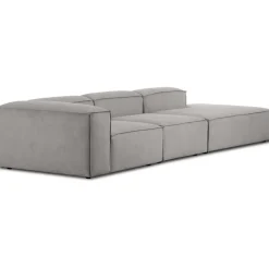 Chaise Longue Xl Componibile In Velluto A Coste Lennon