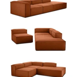 Chaise Longue Xl Componibile Lennon