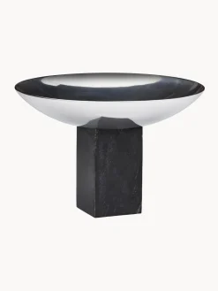 Ciotola Decorativa Con Base In Marmo Sapoto