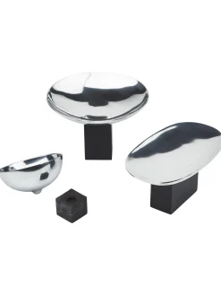 Ciotola Decorativa Con Base In Marmo Sapoto