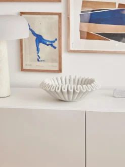 Ciotola Decorativa In Marmo Santorini