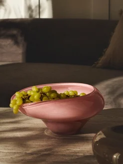 Ciotola Decorativa In Vetro Fatta A Mano Ashley