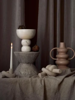 Ciotola Piccola Decorativa In Marmo Levi