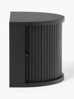 Comodino Da Parete Con Frontale Scanalato Calary