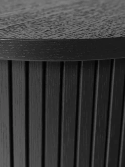 Comodino Da Parete Con Frontale Scanalato Calary