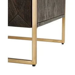 Comodino In Legno Di Mango Massiccio Harry