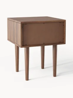 Comodino In Legno Di Mango Massiccio Paul