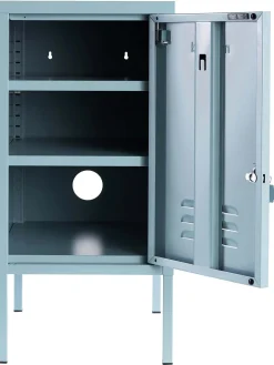 Comodino In Metallo The Shorty, Apertura Verso Destra O Sinistra