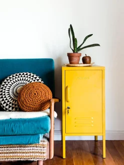 Comodino In Metallo The Shorty, Apertura Verso Destra O Sinistra