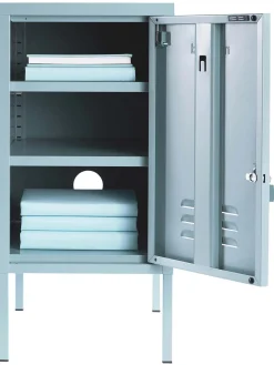 Comodino In Metallo The Shorty, Apertura Verso Destra O Sinistra