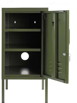 Comodino In Metallo The Shorty, Apertura Verso Sinistra O Destra