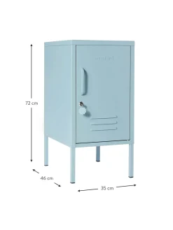 Comodino In Metallo The Shorty, Apertura Verso Destra O Sinistra