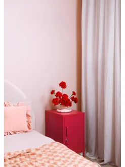 Comodino In Metallo The Shorty, Apertura Verso Sinistra O Destra