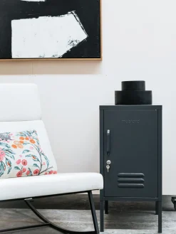 Comodino In Metallo The Shorty, Apertura Verso Destra O Sinistra