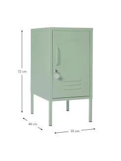 Comodino In Metallo The Shorty, Apertura Verso Destra O Sinistra