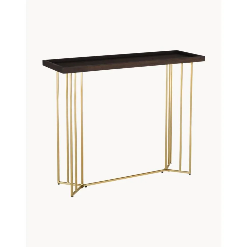 Consolle Con Piano In Legno Massiccio Luca