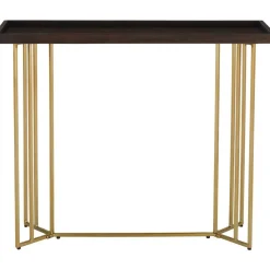 Consolle Con Piano In Legno Massiccio Luca