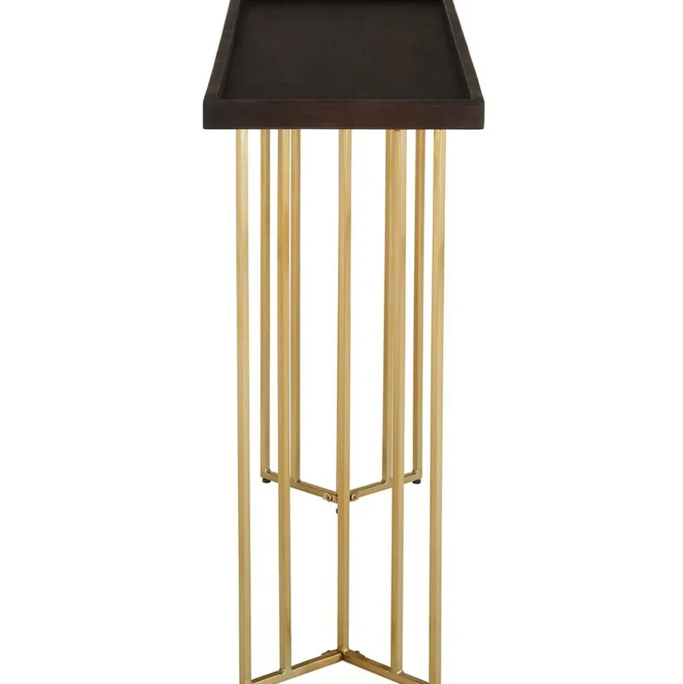 Consolle Con Piano In Legno Massiccio Luca