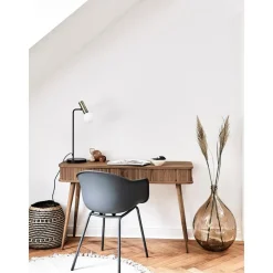 Consolle In Legno Con Cassetti E Frontali Scanalati Barbier