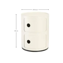 Contenitore Di Design Con 3 Cassetti Componibili