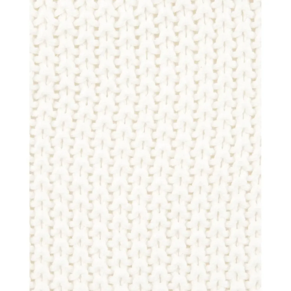 Copricuscino A Maglia Con Pompon Molly