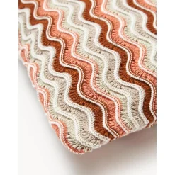 Copricuscino A Maglia In Cotone Emilio