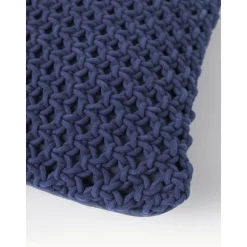 Copricuscino A Maglia In Cotone Gabrielle