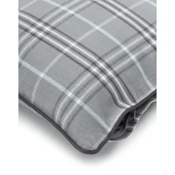 Copricuscino A Quadri Con Bordino Stirling