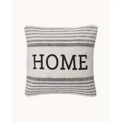 Copricuscino A Righe In Cotone Riciclato Home