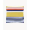 Copricuscino A Righe In Cotone Organico Stani