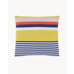 Copricuscino A Righe In Cotone Organico Stani
