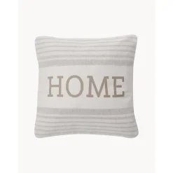 Copricuscino A Righe In Cotone Riciclato Home