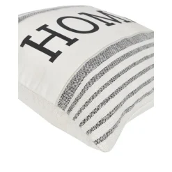 Copricuscino A Righe In Cotone Riciclato Home