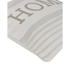 Copricuscino A Righe In Cotone Riciclato Home