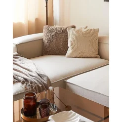 Copricuscino Con Dettagli Trapuntati Yara