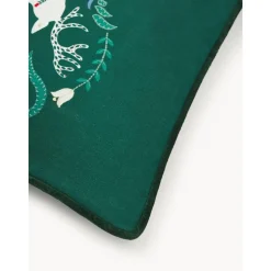 Copricuscino Con Motivo Invernale Deers