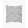 Copricuscino Con Motivo Trapuntato A Zigzag Akesha
