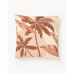 Copricuscino Con Motivo Tropicale Miro