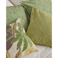 Copricuscino Con Motivo Tropicale Miro