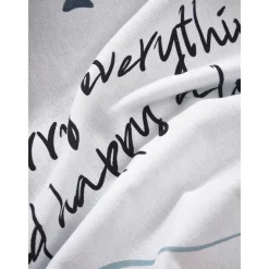 Copricuscino Con Scritta Invernale Happy Always