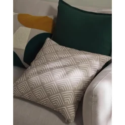 Copricuscino Da Esterno Con Motivo Grafico Milano