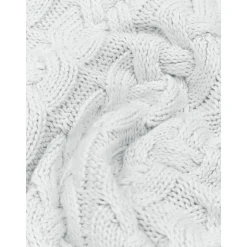 Copricuscino Fatto A Maglia Con Motivo A Trecce Caleb