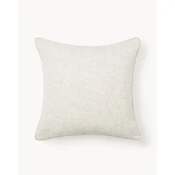 Copricuscino In Boucle Con Bordino Aya