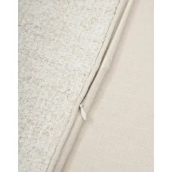 Copricuscino In Boucle Con Bordino Aya