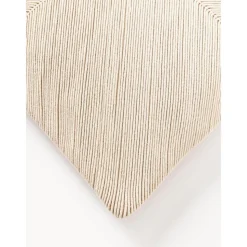 Copricuscino In Cotone Con Motivo Strutturato Rino