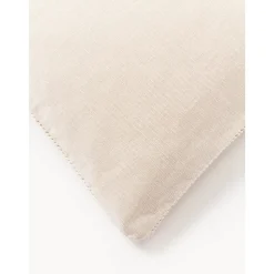 Copricuscino In Cotone Con Motivo Strutturato Rino